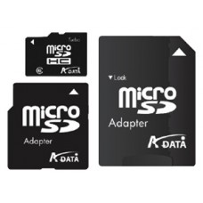 Карта памяти micro-SD 4GB ADATA MICRO-SD 4GB CLASS 4 4КЛАCC 