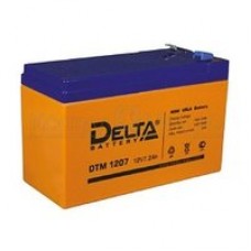 Аккумуляторные батареи АКБ 12V 7 А/ч  Delta DTM  Повышенной емкости