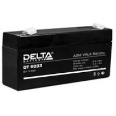 Аккумуляторные батареи АКБ 6V  3,3 A/ч Delta