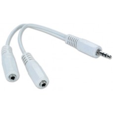 Кабель-разветвитель-удлинитель аудио miniJack папа -2 miniJack мама GEMBIRD CCA-415 3.5mm stereo plug to 2 x 3.5mm stereo plug 5 meter cable