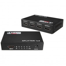 Разветвитель NO NAME SPLITTER 1 HDMI IN 4 HDMI OUT Cплиттер HDMI 1 in - 4 out 4К