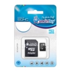 Карта памяти micro-SD 4GB SMARTBUY MICRO-SD 4GB CLASS 10 Class 10 без адаптера