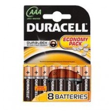 Элементы питания DURACELL LR03-8BL
