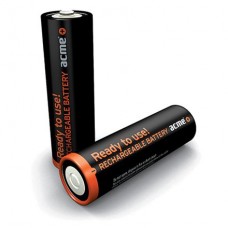 Аккумулятор R6 2600 mAh ACME Rechargable Batteries Ready to Use NiMh R06AA цена за 1 шт