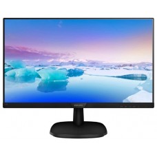 Монитор 27" PHILIPS 273V7QDAB, матрица IPS, разрешение 1920x1080, яркость 250 кд/м2, динамическая контрастность 10 000 000:1, время отклика 5 мс, углы обзора 178°/178°, стереоколонки 2x2 Вт, подключение DVI-D HDCP, HDMI, VGA D-Sub, аудио стерео 273V7