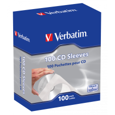 Конверты бумажные  для CD\DVD дисков VERBATIM 100 шт.