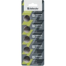 Батарейка DEFENDER литиевая CR2032-5B в блистере 5 шт 56201