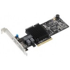 Контроллер ASUS  PIKE II 3108-8I/16PD  PCI-E 3.0 х8. Support HDD: 8x HDD SAS 12GB/s / SATA 6GB/s. Support RAID: 60, 6, 50, 5, 10, 1, 0. Cahe 1024MB. Cкорость передачи данных: 12 Гб/сек SAS, 6 Гб/сек SATA.  Внутренний порт SFF-8643 mini SAS HD x2. Под