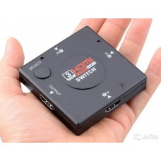 Разветвитель NO NAME SPLITTER 3 HDMI IN 1 HDMI OUT Cплиттер HDMI 3 in - 1 out 4К