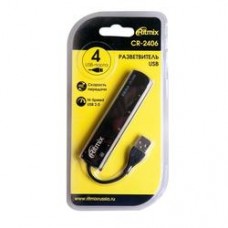 USB-разветвитель RITMIX CR-2406 black CR-2406