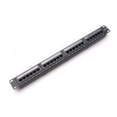 Патч-панель SIGNAMAX 24458MD-C5E 19" 1U Cat.5e, 24 порта RJ45/110, T568A/B
