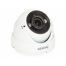 Видеокамера FALCON EYE FE-IDV720AHD/35M БЕЛАЯ Уличная купольная цветная AHD видеокамера, 1/3’ AR0130 1,3 Megapixel CMOS, 1280×96025 fps, чувствительность 0.01Lux F1.2, объектив f=2.8-12 mm, дальность ИК 35м  .Температурный режим:-40/+60,Расстояние пе