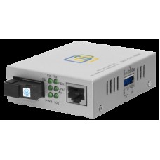 Медиаконвертер 10/100-Base-T / 100Base-FX, Tx/Rx: 1550/1310нм, SNR-CVT-100B-V2