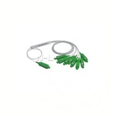 Разветвитель оптический  PLC 1x8 равн 0.9 1.0м  SS-tube 9SC/APC, упак. 2 шт