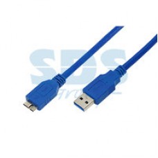 Шнур USB А - micro USB В вилка - вилка 1,5 м.