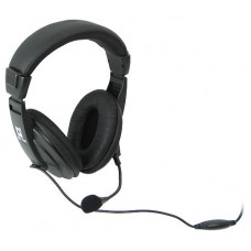 Наушники  с микрофоном DEFENDER Gryphon 750,чёрный,2,0м,, гарнитура для ПК, наушники закрытого типа, регулятор громкости на кабеле,
надежная звукоизоляция, комфортные амбушюры 63750