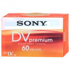 Кассета SONY miniDV Premium 60, 