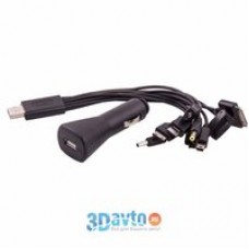 Преобразователь питания авто NNM Wiiix CS 005-i5   "3 в 1" с USB и микро-USB портами. Для IPAD, IPHONE 4/5, телефонов, смартофонов и т.д.  - адаптер для разветвителя прикуривателя с USB портом вход 12-24В, выход 5В/2А; - разветвитель с USB-разъе