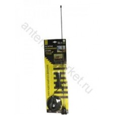 FM антенна авто. ТРИАДА АН 72-02 60CМ C ДВУМЯ ПРУТКАМИ/ ХРОМ Auto