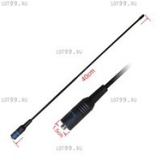 Антенна NA-701 SMA-F Female Dual band Antenna for TK 3107 PUXING QUANSHENG UV-5R PX-888K 20см