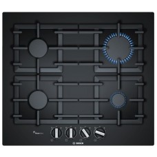 Поверхность варочная BOSCH PPP6A6B90, BLACK, газовая.  Гарантия на товар 1 год.