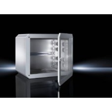 Шкаф 7502024 QuikBox 9U 600х495х400 с обзорной дверью
