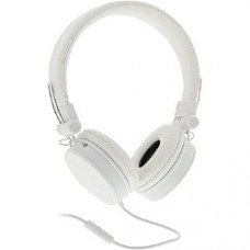 Наушники накладные с микрофоном STREETZ HL-227, белые