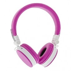 Наушники накладные с микрофоном STREETZ HL-225, розовый
